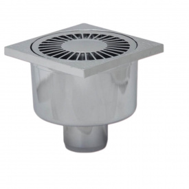 Трап вертикальний Redi 100 мм пластик (E2209CR)