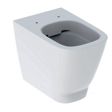 Унітаз підлоговий Geberit Smyle Square Rimfree без кришки (500.840.00.1)