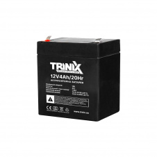 Акумуляторна батарея свинцево-кислотна Trinix 12V4Ah/20Hr AGM 12В 4Аг