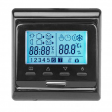 Терморегулятор теплої підлоги In-Therm E51 чорний