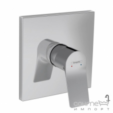 Смеситель для душа скрытого монтажа Hansgrohe Vivenis 75615700 Matt White матовый белый