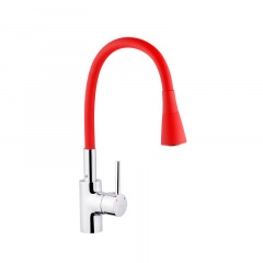 Змішувач для кухні Kroner KRP Kuche-C031RED червоний Славута