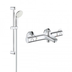 Змішувач для ванни Grohe Grohtherm 800 з душовим гарнітуром 27853001 (34567001) Самбір