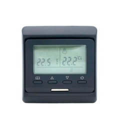 Терморегулятор теплої підлоги In-Therm E51 Wi-Fi чорний Ладан
