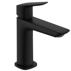 Змішувач для раковини Hansgrohe Logis із зливним набором чорний матовий Конотоп