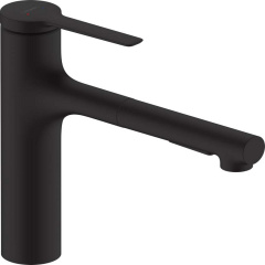 Змішувач для кухні Hansgrohe Zesis M33 чорний (74801670) Обухов