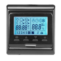Терморегулятор теплої підлоги In-Therm E51 чорний Каменец-Подольский
