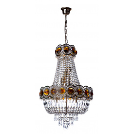 Люстра хрустальная подвесная Sunlight на 7 ламп 0580/7 Е
