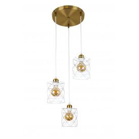 Люстра Levistella 756Pr105F-3 Brz+Wh (300)