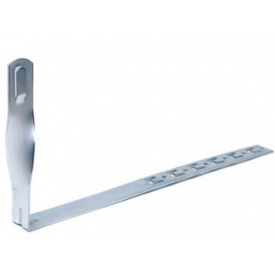 Сталевий тримач струмопровідного провідника DKC ND2206 Ø8мм під черепицю довжиною 330мм