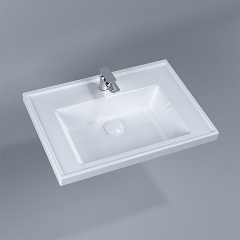 Умывальник накладной Quarter Bath New Line 65х45, белый (70LN21065) Дніпро