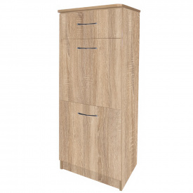 Тумба взуттєва (з ящиком) (плюс) МАКСІ МЕБЛІ Дуб сонома (11640)