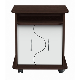 Тумба під телевізор Віват XR (плюс) МАКСІ МЕБЛІ Венге магія/Біла гладка (5102972)