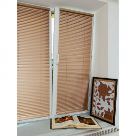 Жалюзі горизонтальні алюмінієві золоті