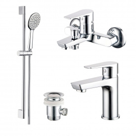 Набір змішувачів для ванни Devit Universal хром (47565162)