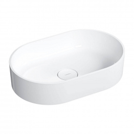Умивальник Omnires Ovo 55x36, білий (OVOUNBP)
