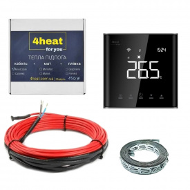 Комплект теплого полу 4Heat CableKit Sensor-375 375 Вт 2,6 м2