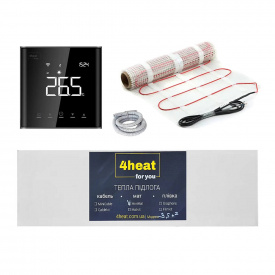 Комплект теплого полу 4Heat MatKit Sensor 5,0 750 Вт 5,0 м2