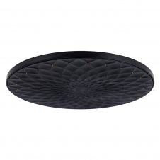 Верхній душ Rubineta Mosaic BK 229 мм, чорний (622157B)