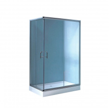 Душова кабіна Lidz Wawel SC120x80.SAT.LOW.FR, скло Frost 5 мм + Lidz Душовий піддон KAPIELKA ST120x80х14 (LWASC12080SLFSET)