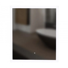 Дзеркало Devit Art 600x700, прямокутне, з LED-підсвічуванням (6032160) Дзензелівка