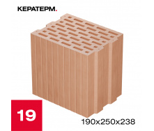 Керамоблок Кератерм 19
