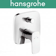Смеситель Hansgrohe (art 15445000) PuraVida для ванны, однорычажный, врезной