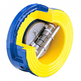 Клапан зворотний міжфланцевий Zetkama 407 DN150 PN16