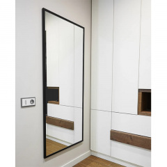 Дзеркало Global Glass ML-1 в чорній рамі, 1700х700 Стрий