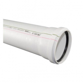 Труба каналізаційна Rehau Raupiano Plus 50 1500 мм (120144222)