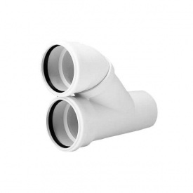 Rehau Трійник паралельний Raupiano Plus 110/110 (120564003)