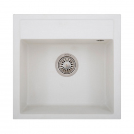 Мийка гранітна Interline Brut white, білий (201220231908)