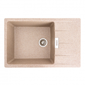 Мийка кухонна Platinum 7850 ROMA граніт, карамель