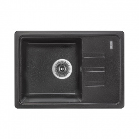 Мийка для кухні Lidz 620x435/200 BLM-14 чорний (LIDZBLM14620435200)