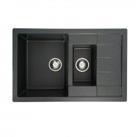 Мийка кухонна Platinum 7850W TOSKANA граніт, антрацит