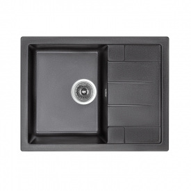 Мийка для кухні Lidz 650x500/200 BLM-14 чорний (LIDZBLM14650500200)