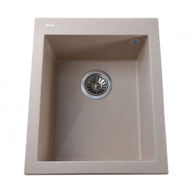 Гранітна мийка Globus Lux LAMA 410х500-А0004, пісочний