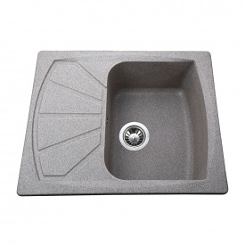 Гранітна мийка Globus Lux TANA 610х500, мокко