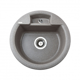 Гранітна мийка Globus Lux GURON 480 мм, мокко