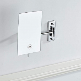 Дзеркало прямокутне Volle, cromo (2500.281201)