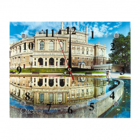 Годинники Настінні Види України Оперний театр Відображення Тихий хід 20х25х5 см (22145)