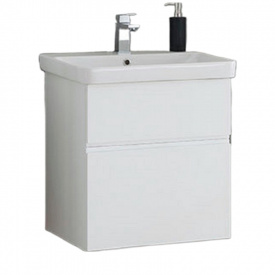 Тумба з умивальником Kolpa San Oxana Ouo 60 білий (507160)