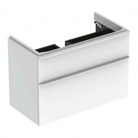 Тумба під умивальник Geberit Smyle Square 884х617х470мм, білий глянець (500.354.00.1)