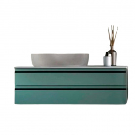 Тумба під умивальник Kolpa San Alexis OA 100 GN 100х33х50 см зелений