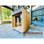 Mini Sauna 3,0х2,3м Gartensauna-37 в скандинавском стиле с панорамным окном от Thermowood Production Виноградов