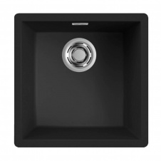 Мийка гранітна Elleci Zen 102 black 86, чорний (21122024197)