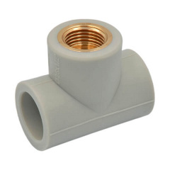 Трійник з внутрішнім різьбленням Prawtech PP-R 25x1/2x25 (PP320025012) Вараш