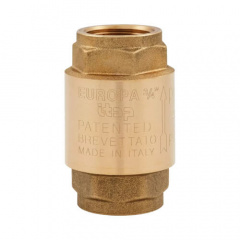 Зворотний клапан Itap Europa з латунним штоком 4" PN12 (10000019) Ромни