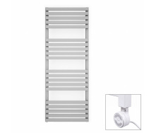 Полотенцесушитель электрический Terma Quadrus Slim 1185x450 White с теном MOA