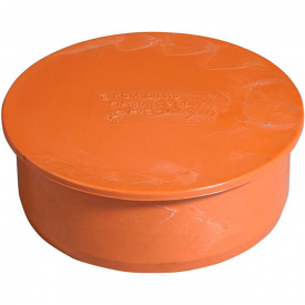 Заглушка для зовнішньої каналізації Ostendorf KG 110 (220620)